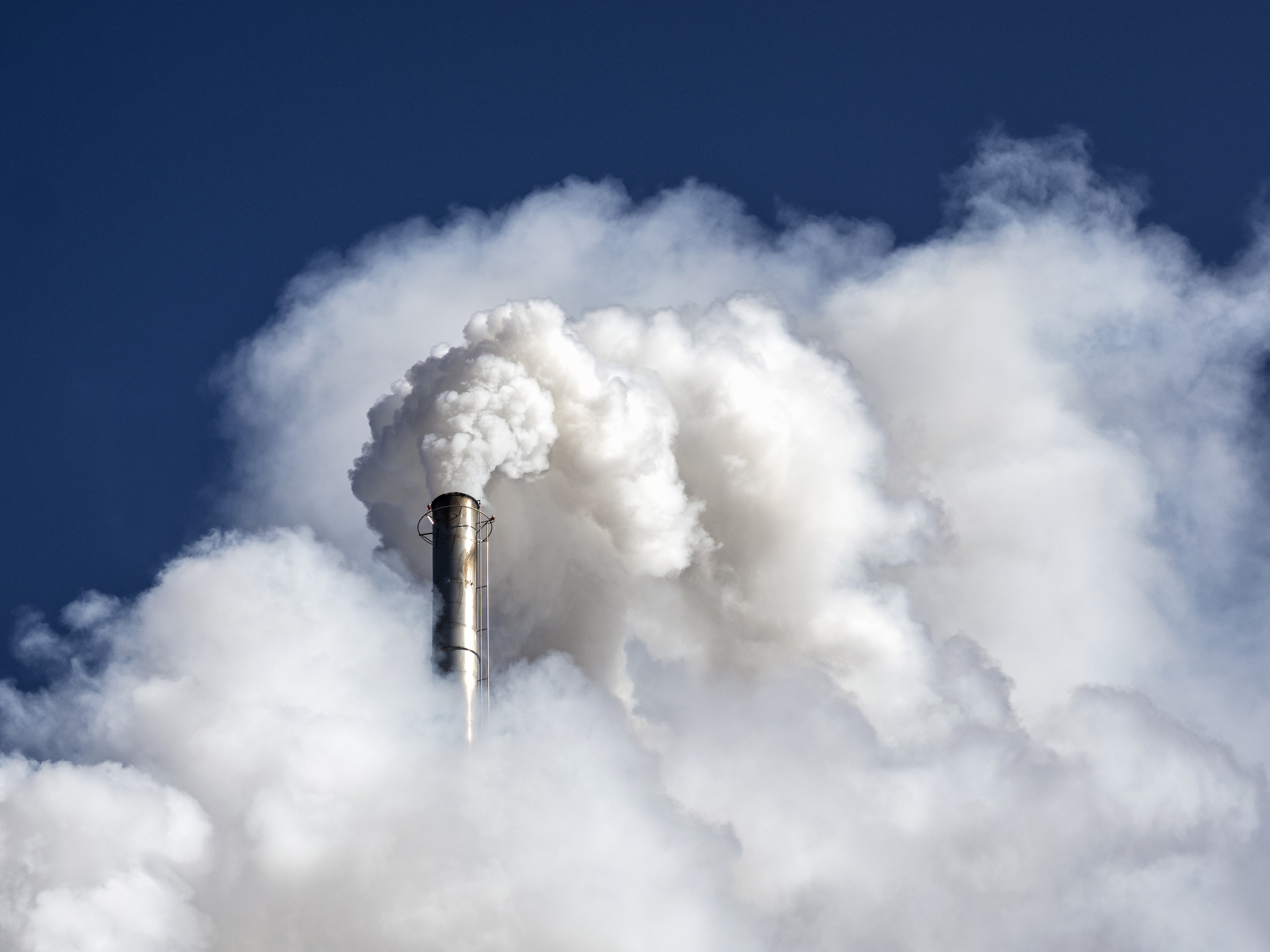 Cheminée d'une usine