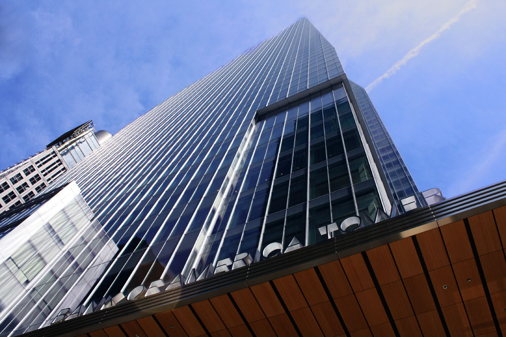 bank of america tower à New York