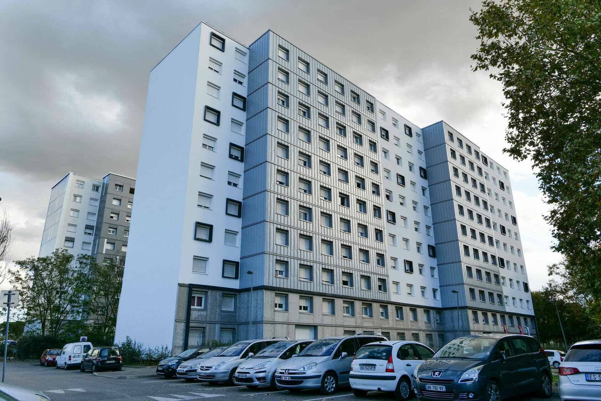 Immeuble de Vaulx-en-Velin