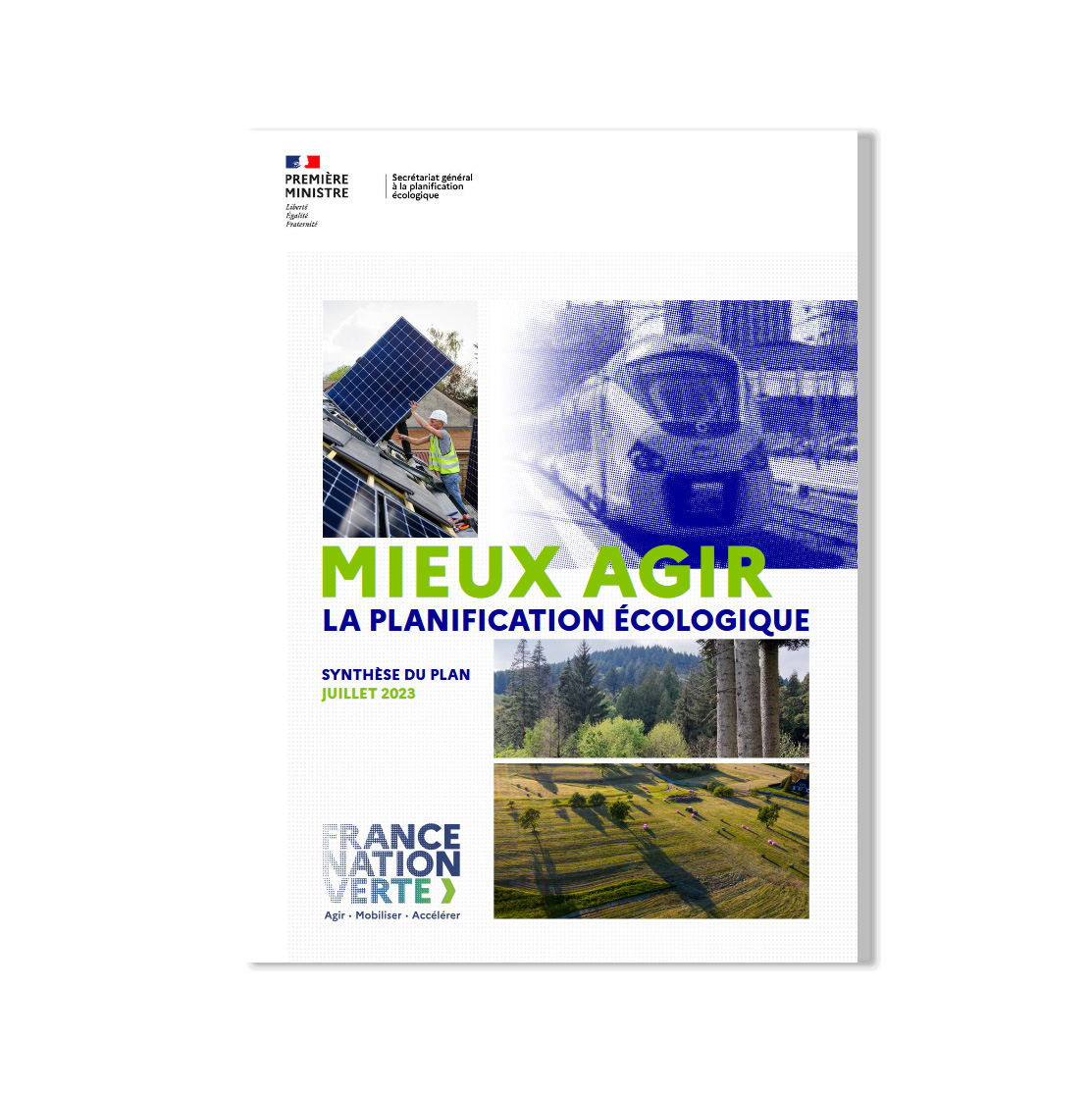 Illustration de la synthèse du plan planification écologique 2023