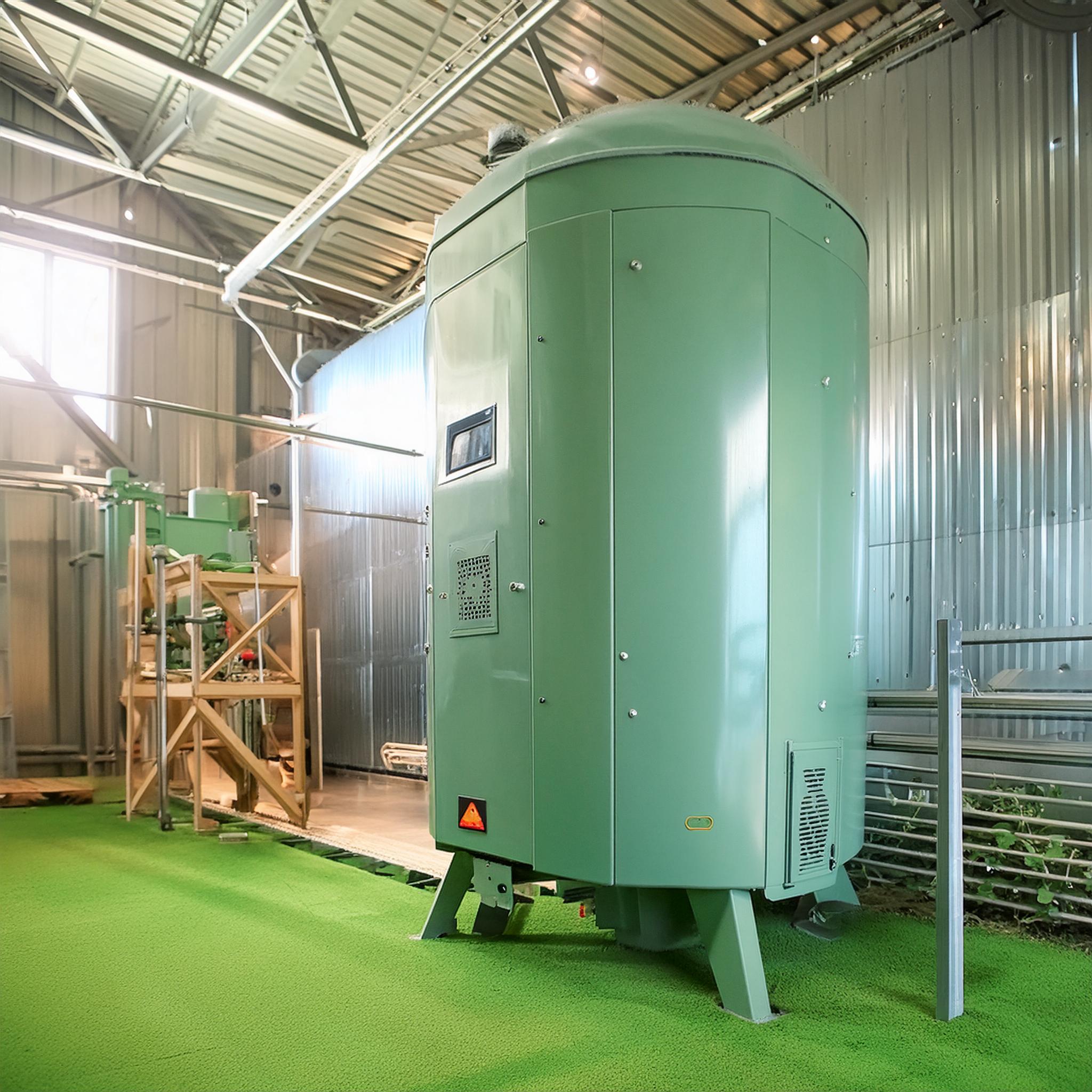 Chaudière biomasse, image générée par IA