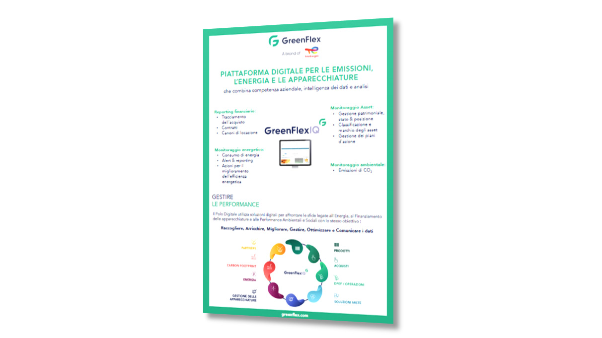 Opusculo piattaforma emissioni, energia e apparecchiature