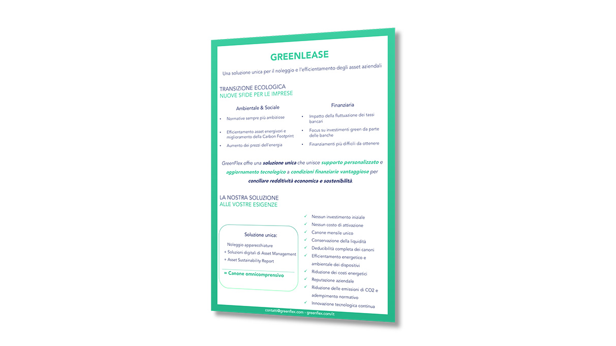 Imagine delle brochure greenlease